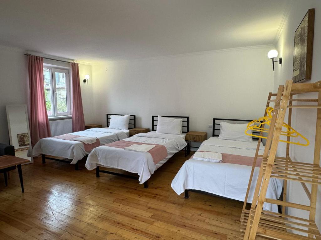 Postel nebo postele na pokoji v ubytování Kantora19
