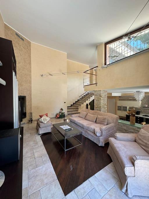Χώρος καθιστικού στο Moncalieri Villa Maddalena