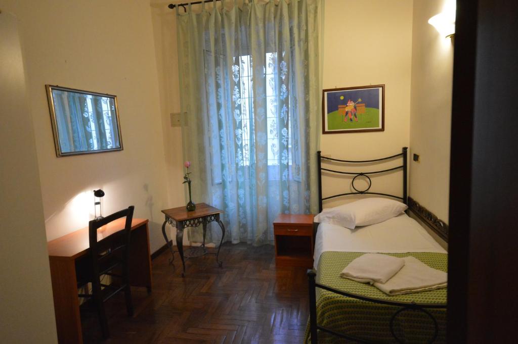 Postel nebo postele na pokoji v ubytování Hotel Alexis