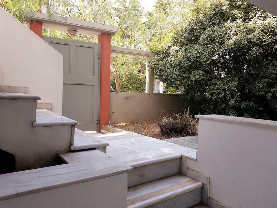 A garden outside Xtina Studio