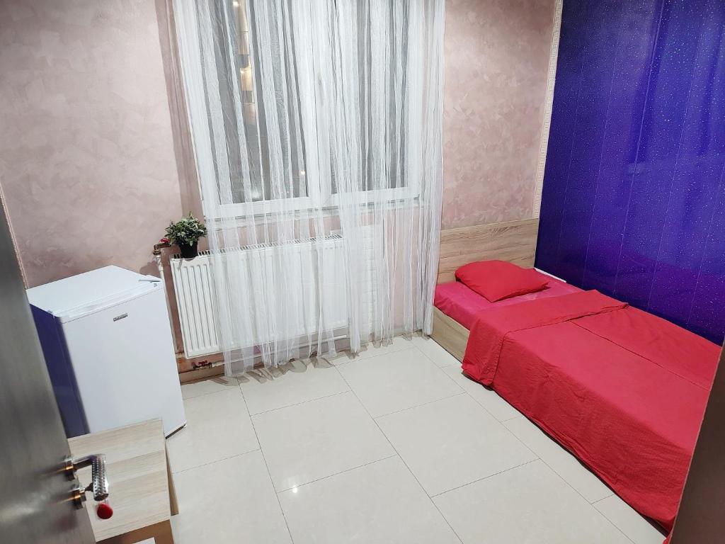 Postel nebo postele na pokoji v ubytování Old town Bucharest- Shared Apartment
