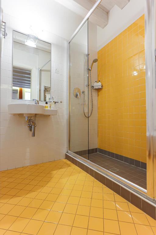 Koupelna v ubytování Relais Santa Corona
