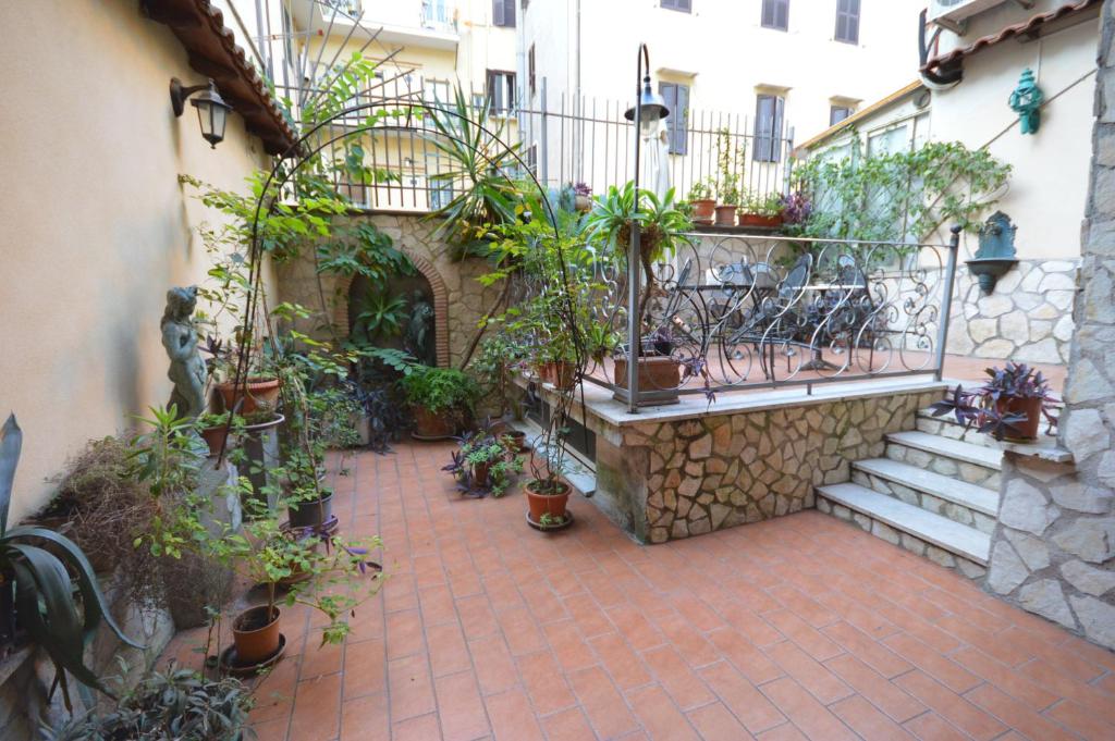 Zahrada ubytování Hotel Alexis