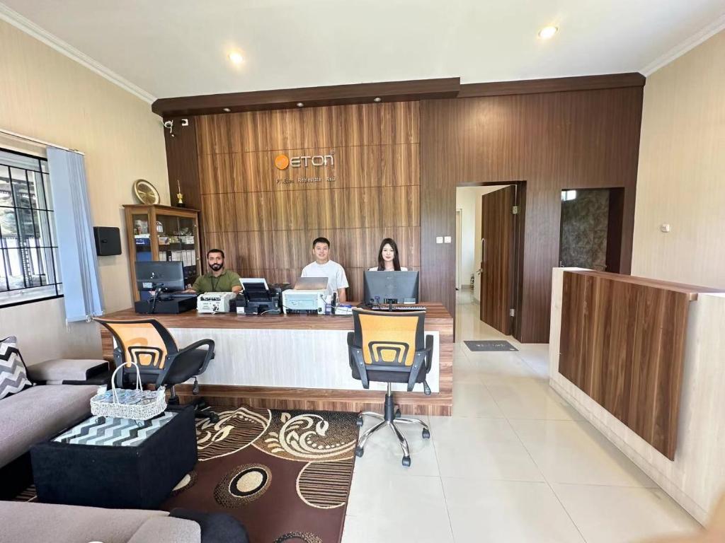 Posezení v ubytování Eton Asia Villas-Kota Bunga