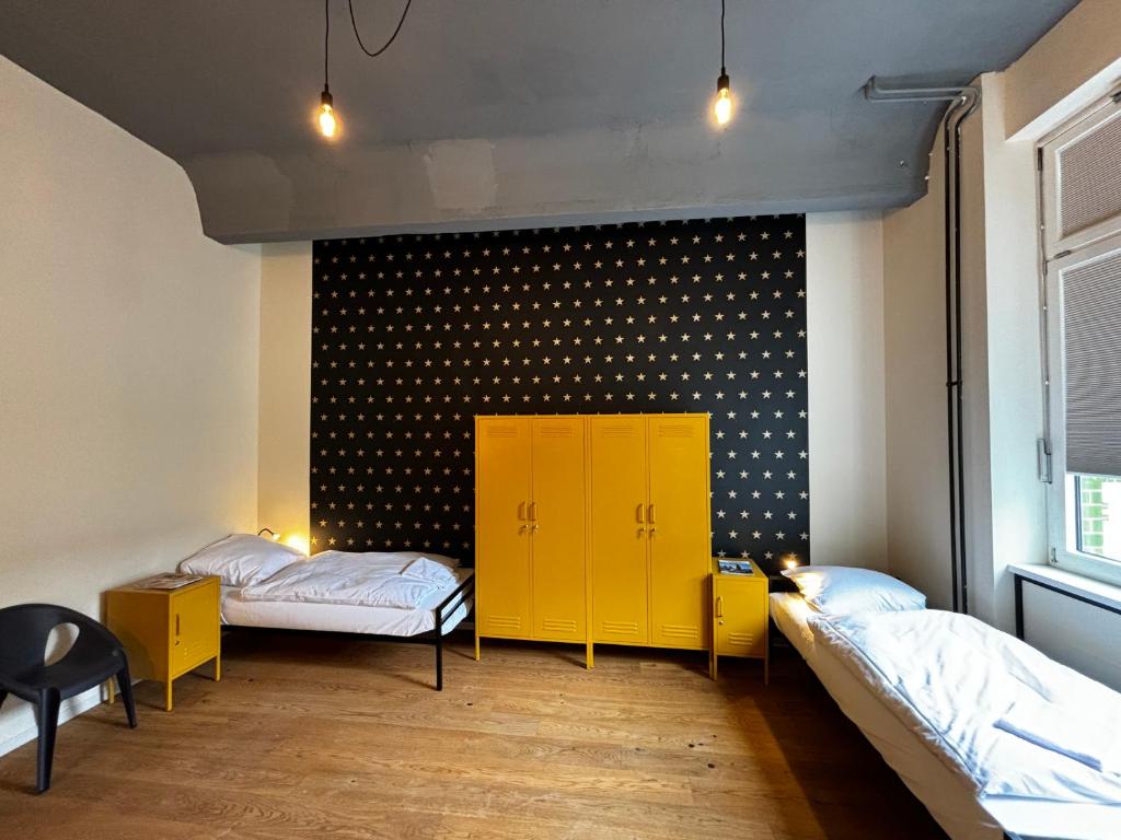 Postel nebo postele na pokoji v ubytování Coffee Inn Hostel Berlin