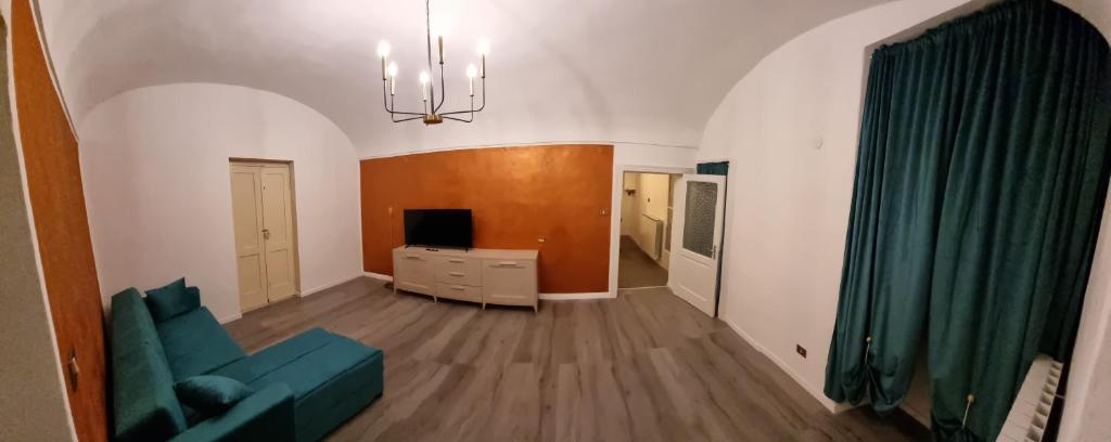 TV a/nebo společenská místnost v ubytování CasaLeaPacentro