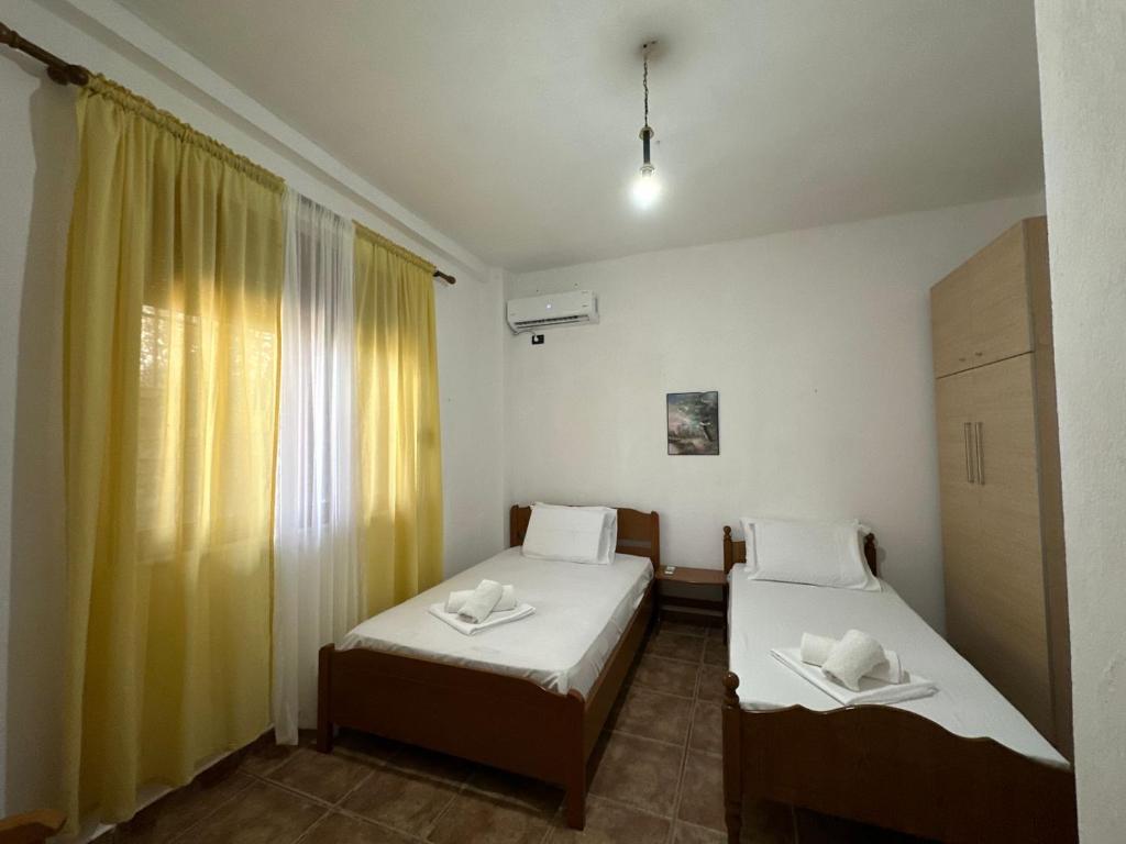 Postel nebo postele na pokoji v ubytování Vila Sosana