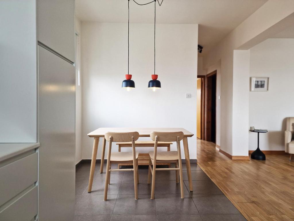 Posezení v ubytování STAY Space View Apartment