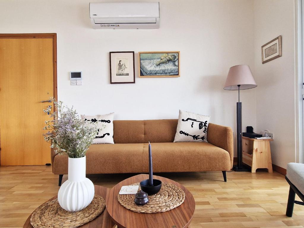 Posezení v ubytování STAY Space View Apartment