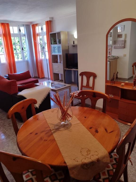 Kuchyň nebo kuchyňský kout v ubytování Casa Reyes Fataga