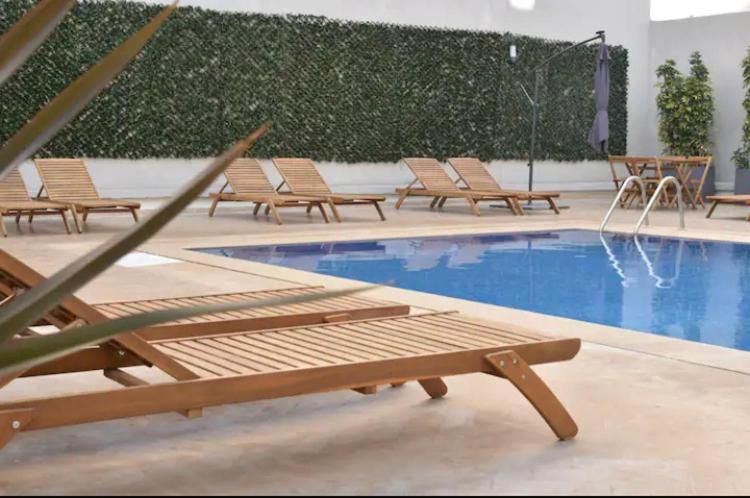 Πισίνα στο ή κοντά στο Appartement familial