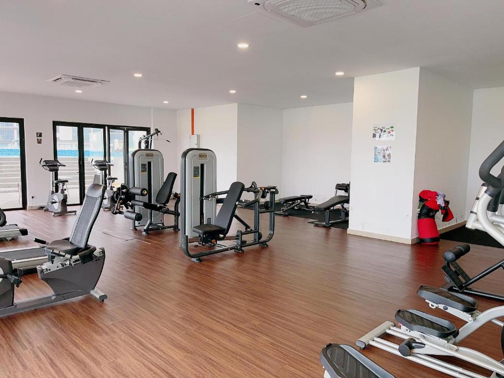 Fitness centrum a/nebo fitness zařízení v ubytování DPristine Legoland Walk5min 2RB CozyhouseMax8pax