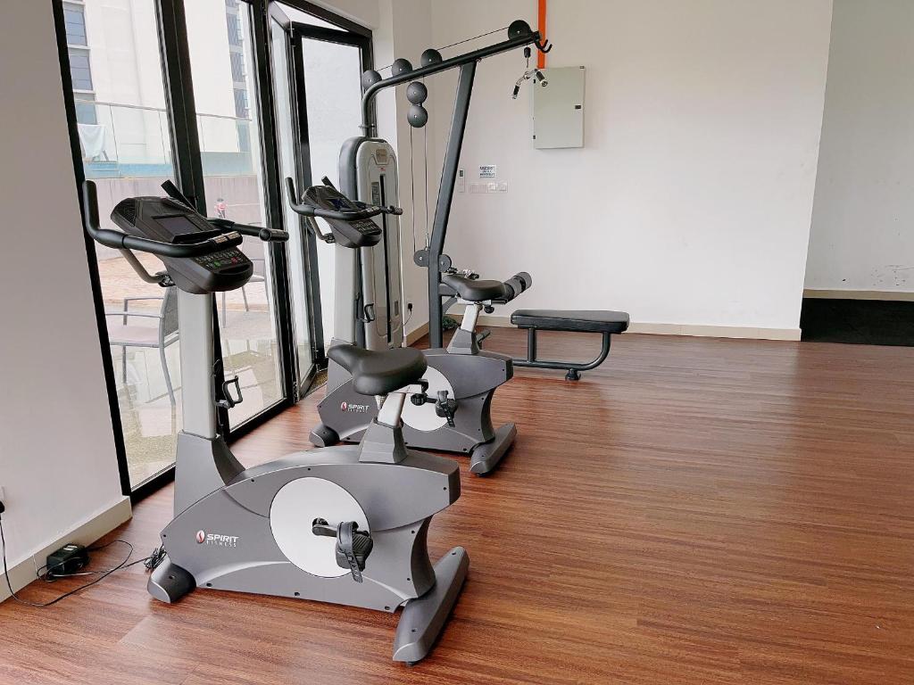Fitness centrum a/nebo fitness zařízení v ubytování DPristine Legoland Walk5min 2RB CozyhouseMax8pax