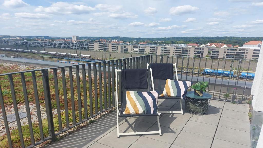 Balkón nebo terasa v ubytování Holiday Inn - the niu, Sparrow Regensburg by IHG