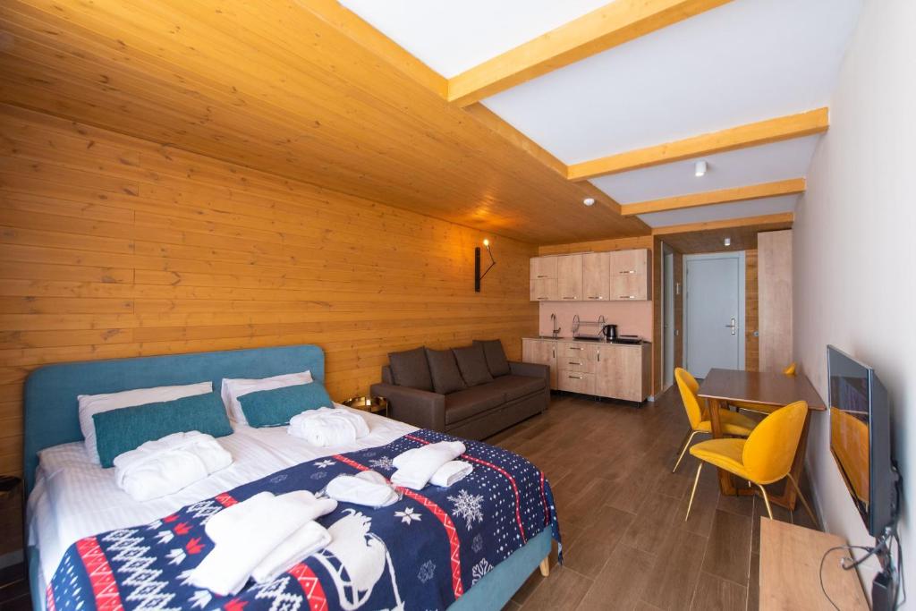 Gudauri ATRIUM ApartHotel - Studio Con Mountain View