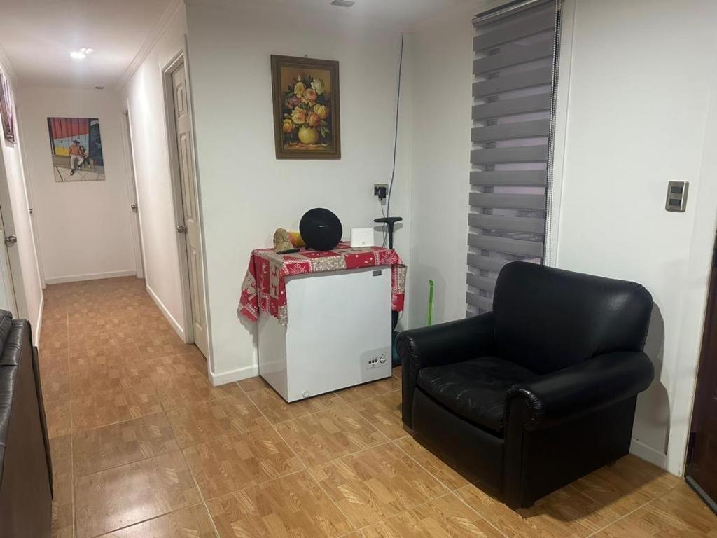 Posezení v ubytování Cabaña PyC