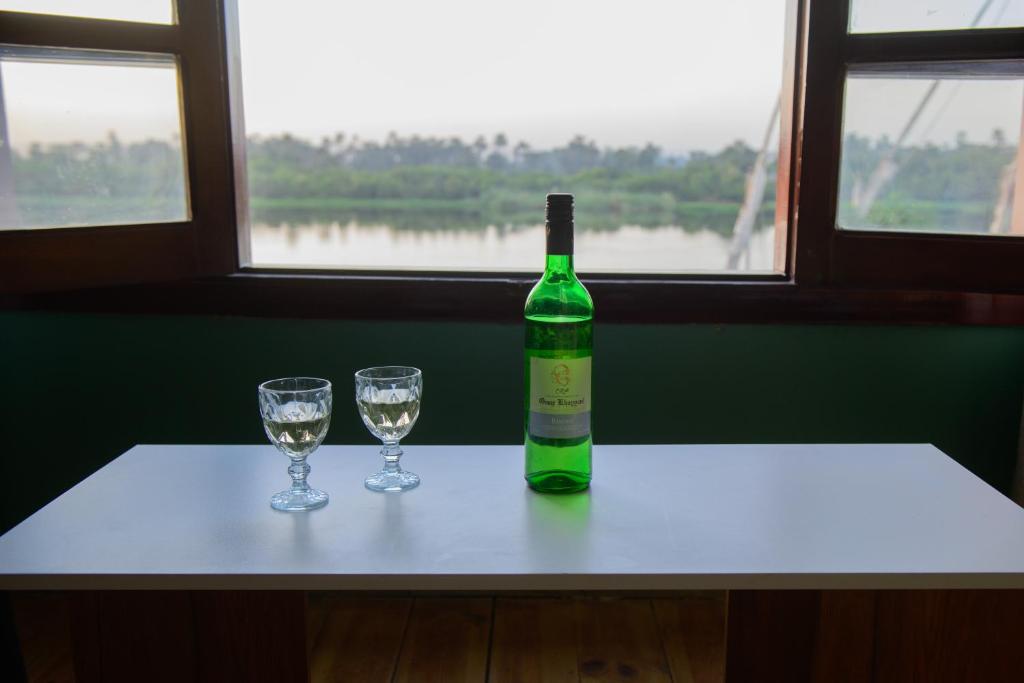 Nápoje v ubytování Eyaru Palace Nile View