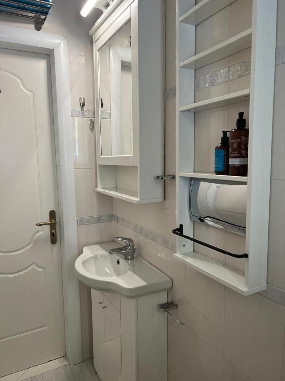 A bathroom at My Way Hotel