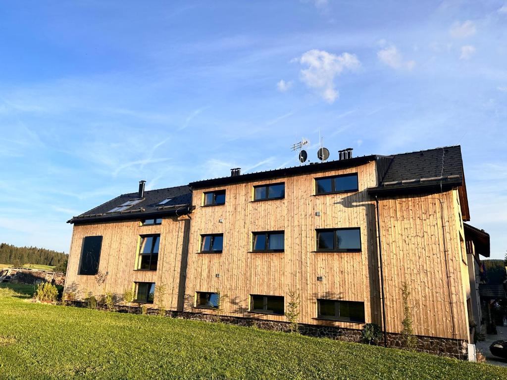 Budova, kde se apartmán nachází