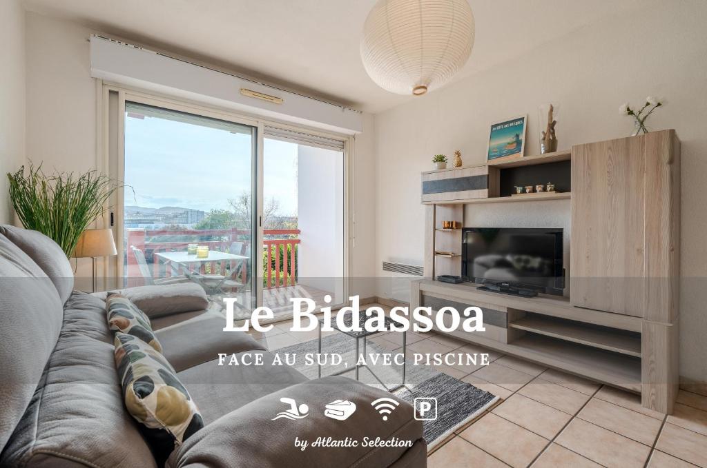 Χώρος καθιστικού στο Atlantic Selection - Le Bidassoa - Avec piscine et parking