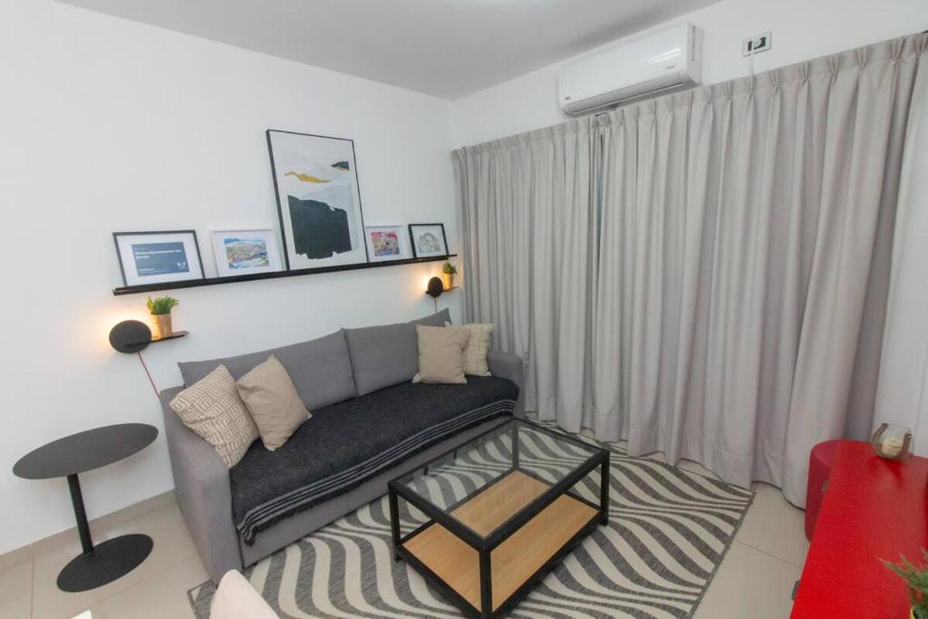 Posezení v ubytování Divino departamento con garage