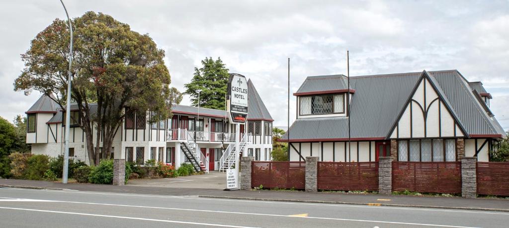 O edifício em que o motel americano se localiza