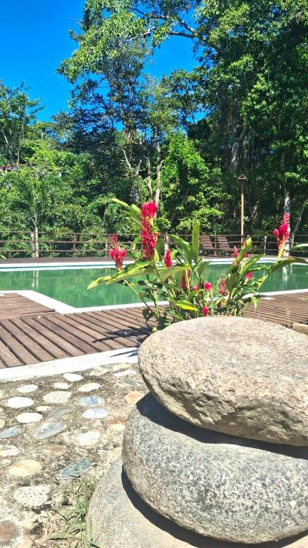Zahrada ubytování 4 Pozos Tayrona
