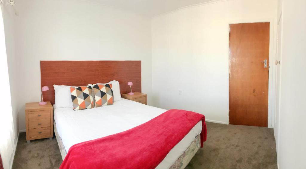 Postel nebo postele na pokoji v ubytování Grange Motel