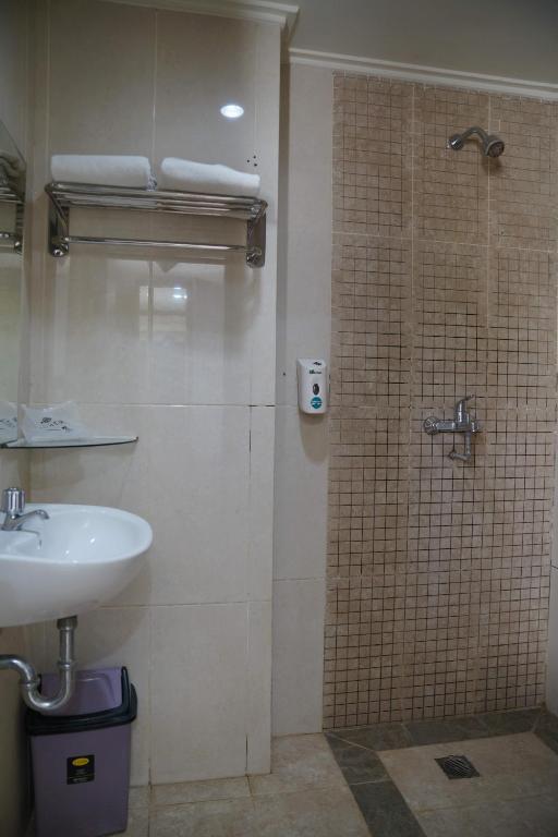 Koupelna v ubytování D'Arcici Hotel Sunter