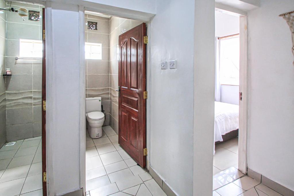 Koupelna v ubytování North Manor Nakuru