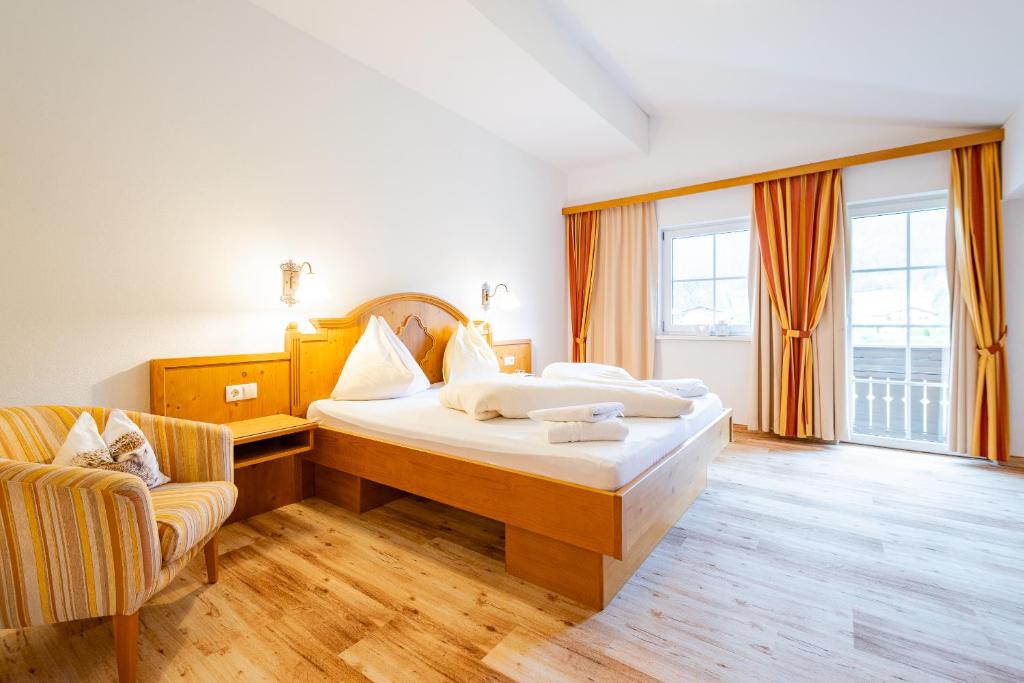 Postel nebo postele na pokoji v ubytování Landhotel Hubengut Bed and Breakfast