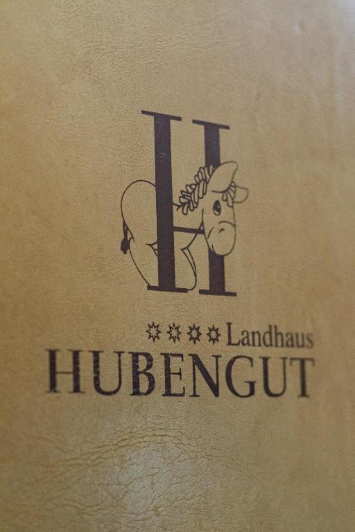 Certifikát, hodnocení, plakát nebo jiný dokument vystavený v ubytování Landhotel Hubengut Bed and Breakfast