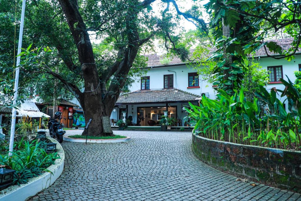 Zahrada ubytování Old Lighthouse Bristow Hotel , Fort Kochi