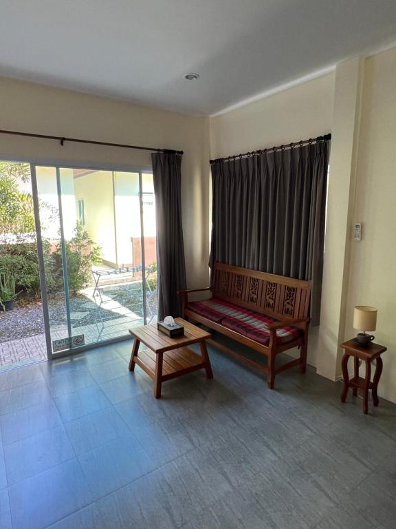 Posezení v ubytování BSK Bungalows
