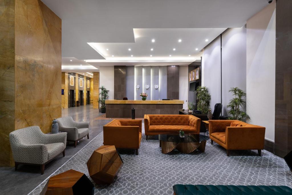 Posezení v ubytování Warwick Hotel Jeddah