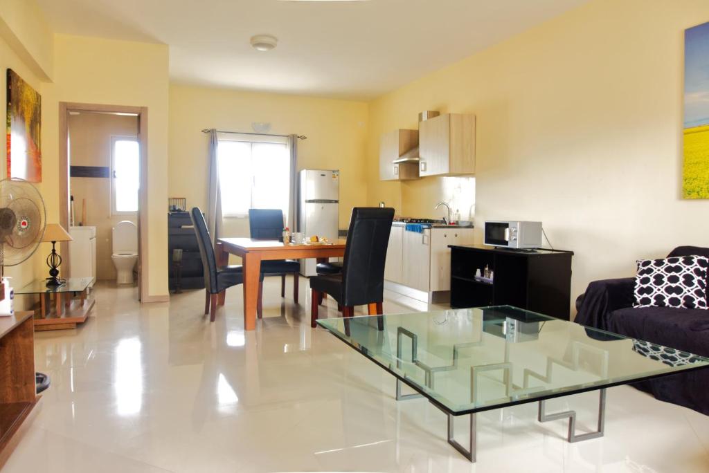 Posezení v ubytování Praia Capital Residence Aparthotel