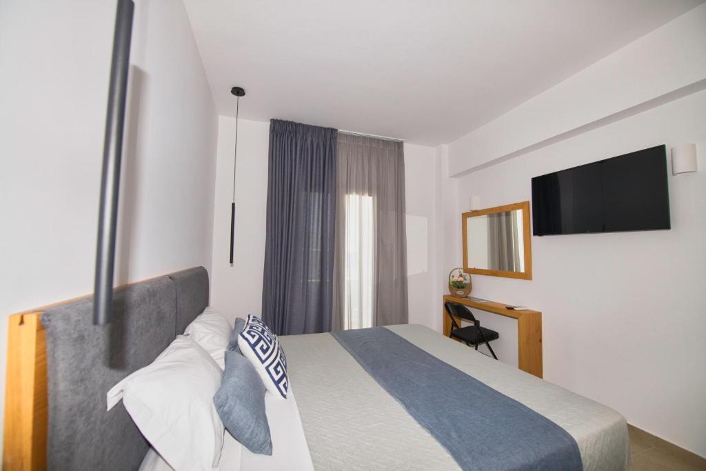 Sjónvarps- og/eða afþreyingartæki á Moonlight Hotel