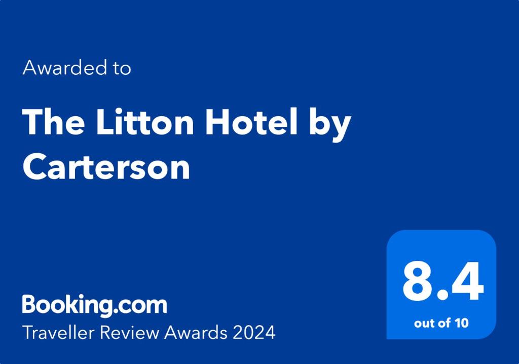 Certifikát, hodnocení, plakát nebo jiný dokument vystavený v ubytování The Litton Hotel by Carterson