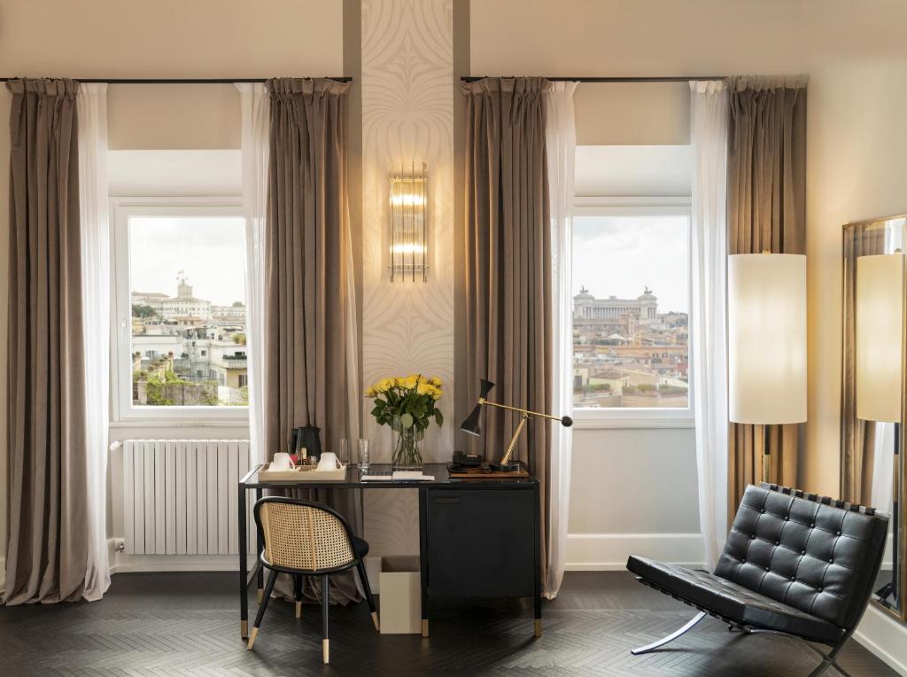 Posezení v ubytování Hotel Scalinata Di Spagna
