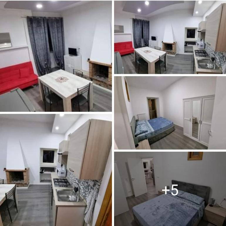 Postel nebo postele na pokoji v ubytování CasaLeaPacentro