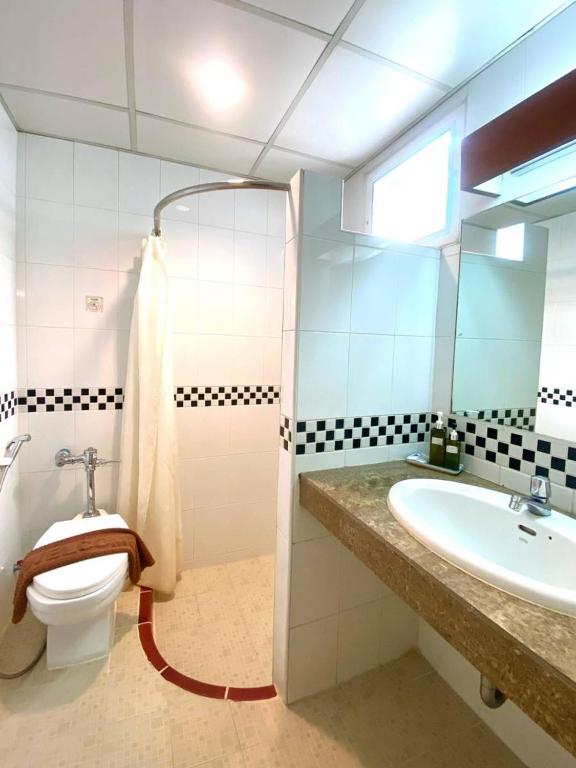 Koupelna v ubytování New Siam III Guest House