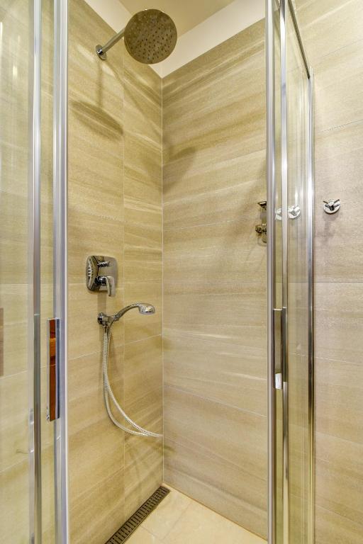 Koupelna v ubytování Hotel Karlova Prague