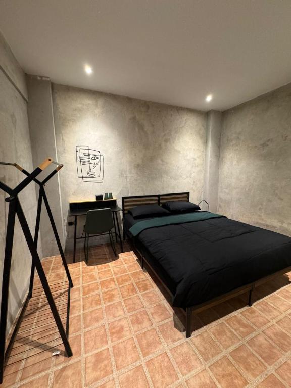 Postel nebo postele na pokoji v ubytování Eisei House