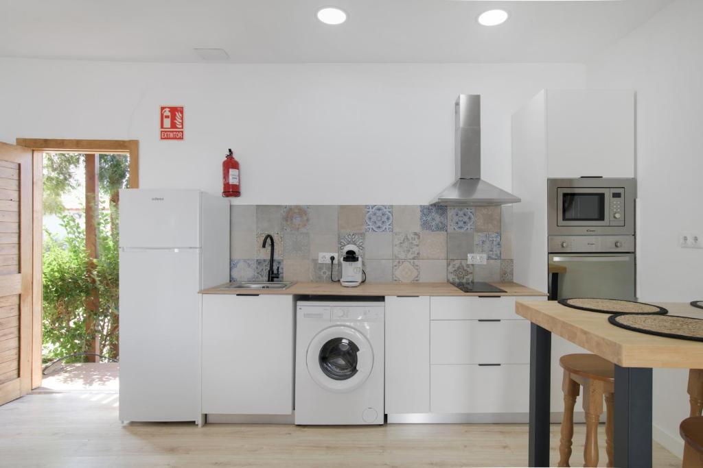 Kuchyň nebo kuchyňský kout v ubytování Casa Alberto