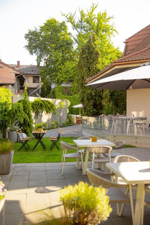 Zahrada ubytování Hotel Laudon