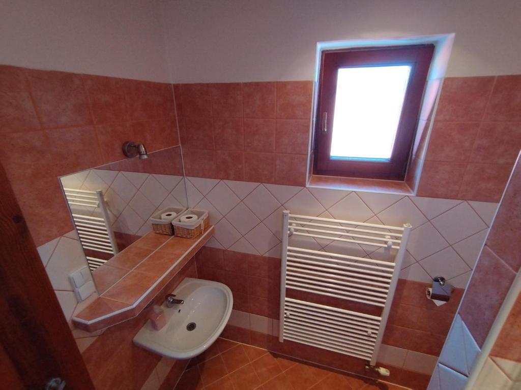 A bathroom at Privát Viktória Terchová
