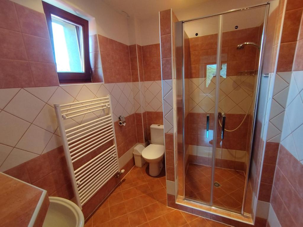 A bathroom at Privát Viktória Terchová
