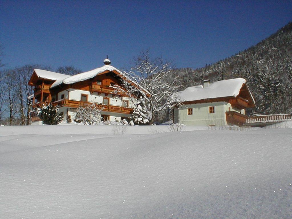 Haus Hirschpoint v zimě
