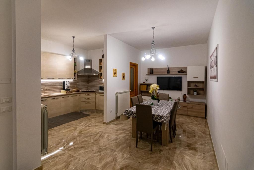 Kuchyň nebo kuchyňský kout v ubytování Casa D'Amico