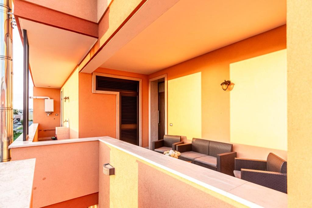 Posezení v ubytování Casa D'Amico